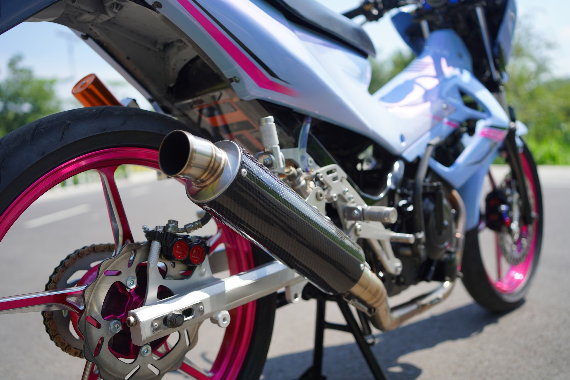 วัดระดับเสียงท่อไอเสียมอเตอร์ไซค์