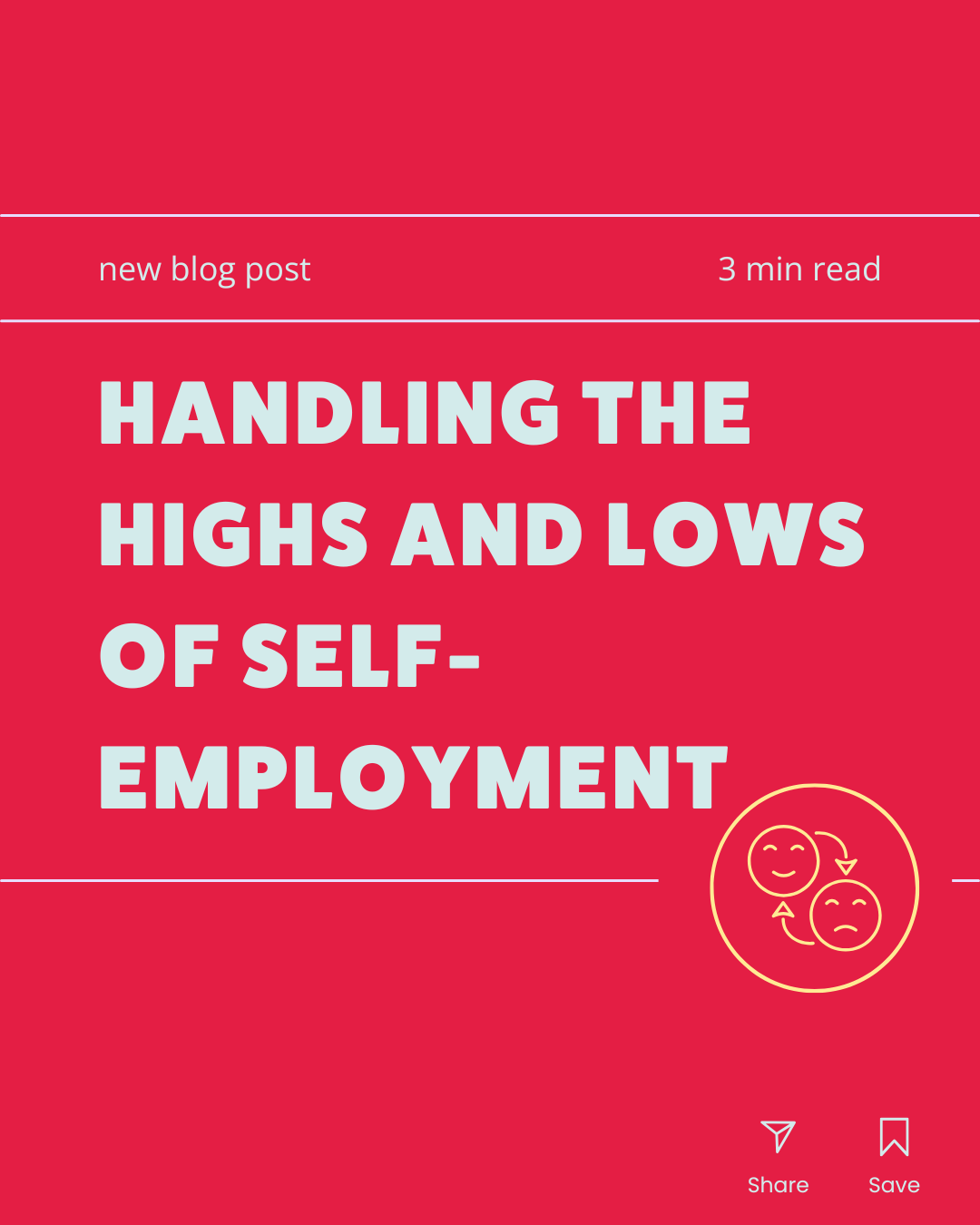 Handling the Highs and Lows of Self-Employment