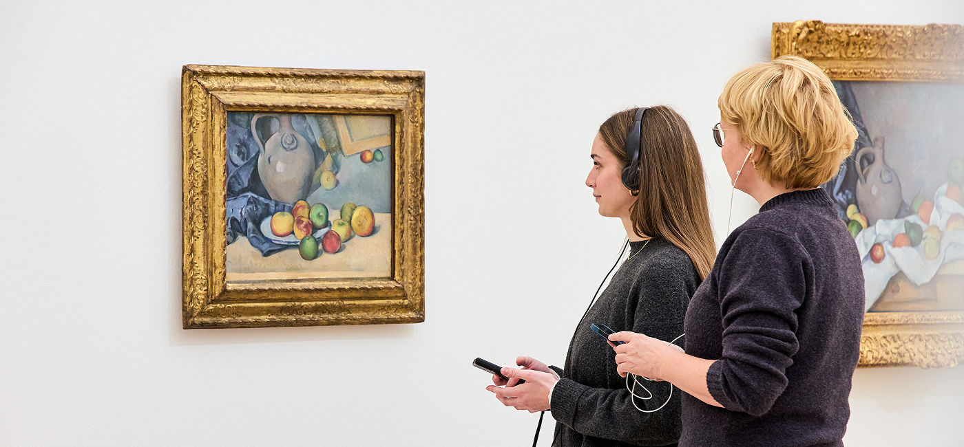 Abbildung der Brancusi Ausstellung in der Neuen Natinalgalerie in Berlin. Der Audioguide dazu kommt von Linon .