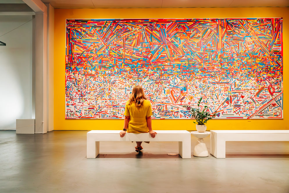 Sara at the Scottsdale Museum of Contemporary Art