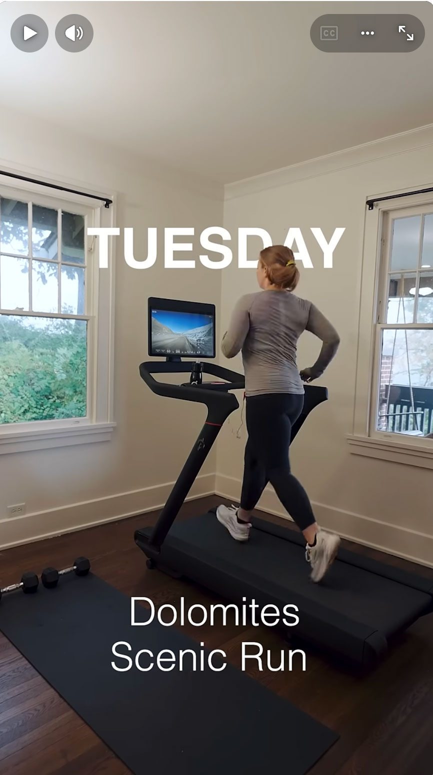 Training with Peloton