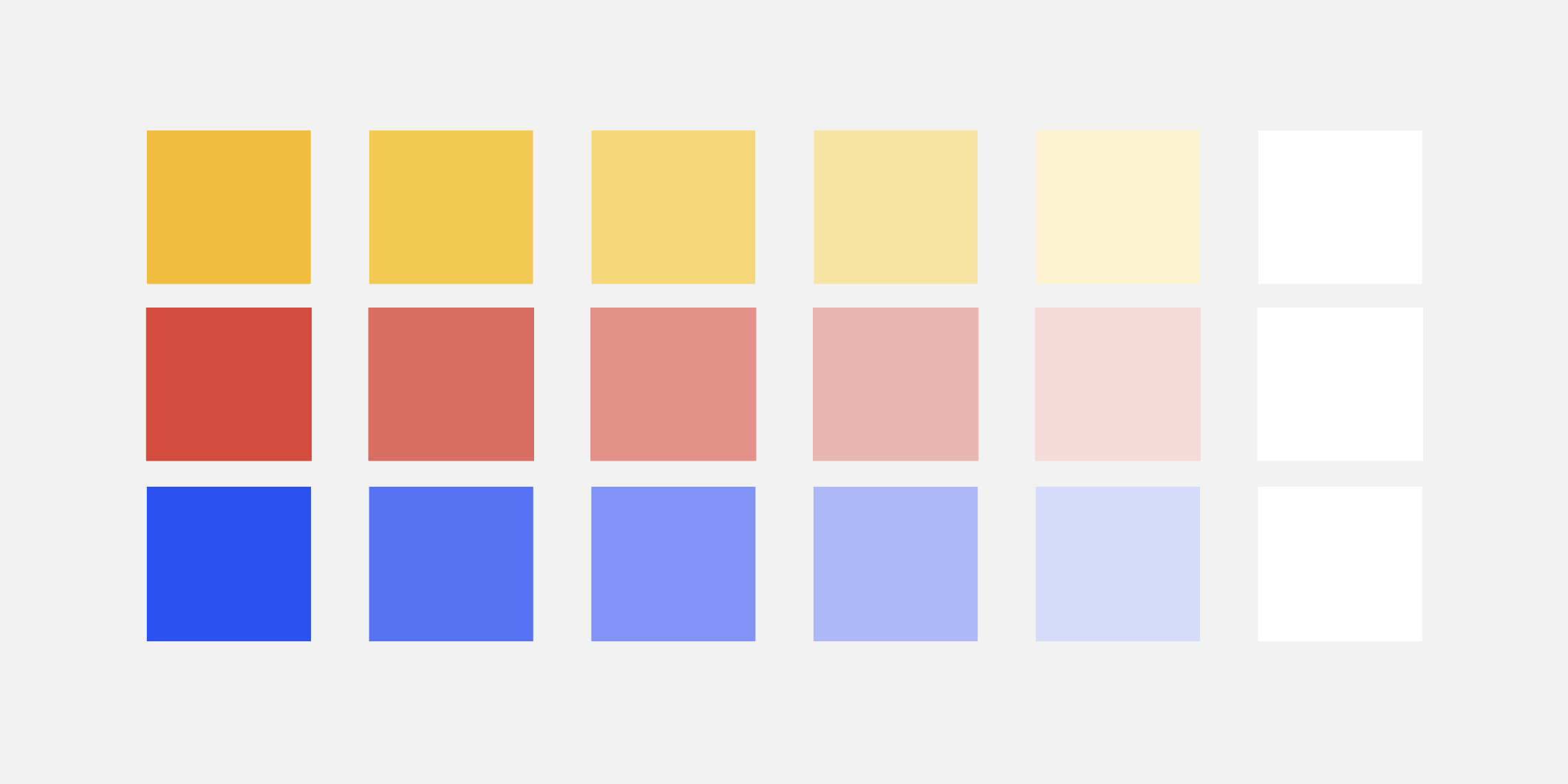 Illustration palette de couleurs