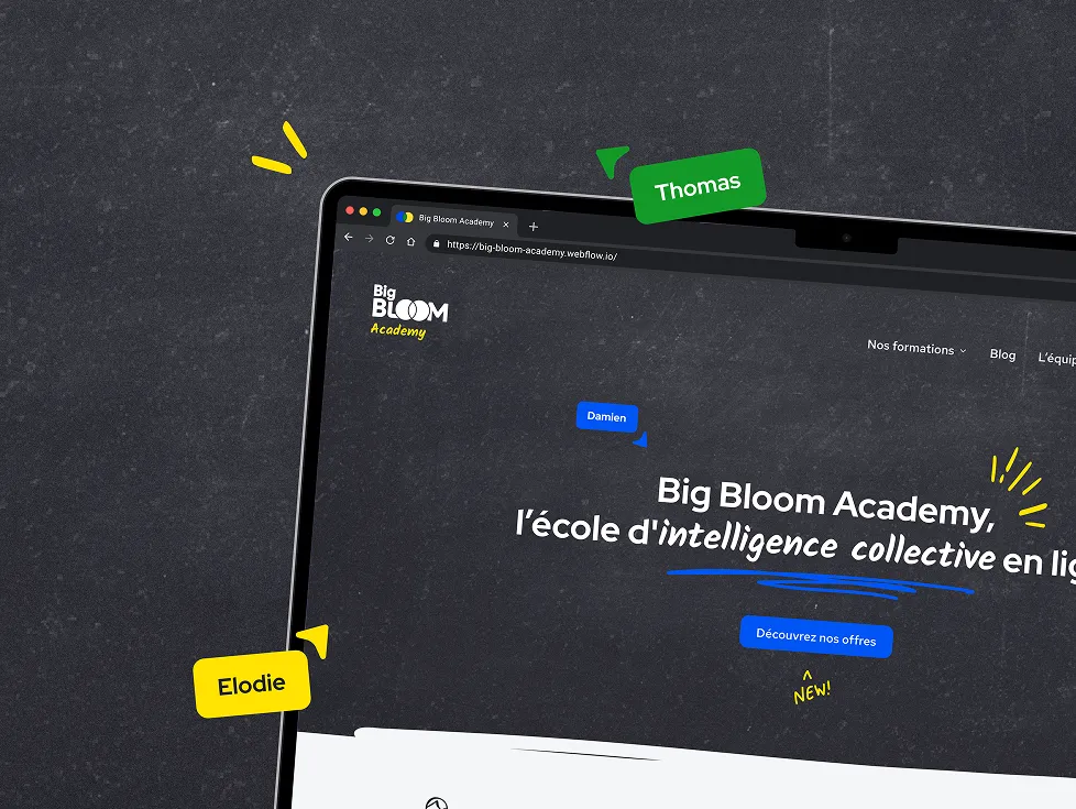 Découvrez comment 40/60 a co-animé hackathons, workshops et formations au design thinking avec les futurs talents de grands comptes.