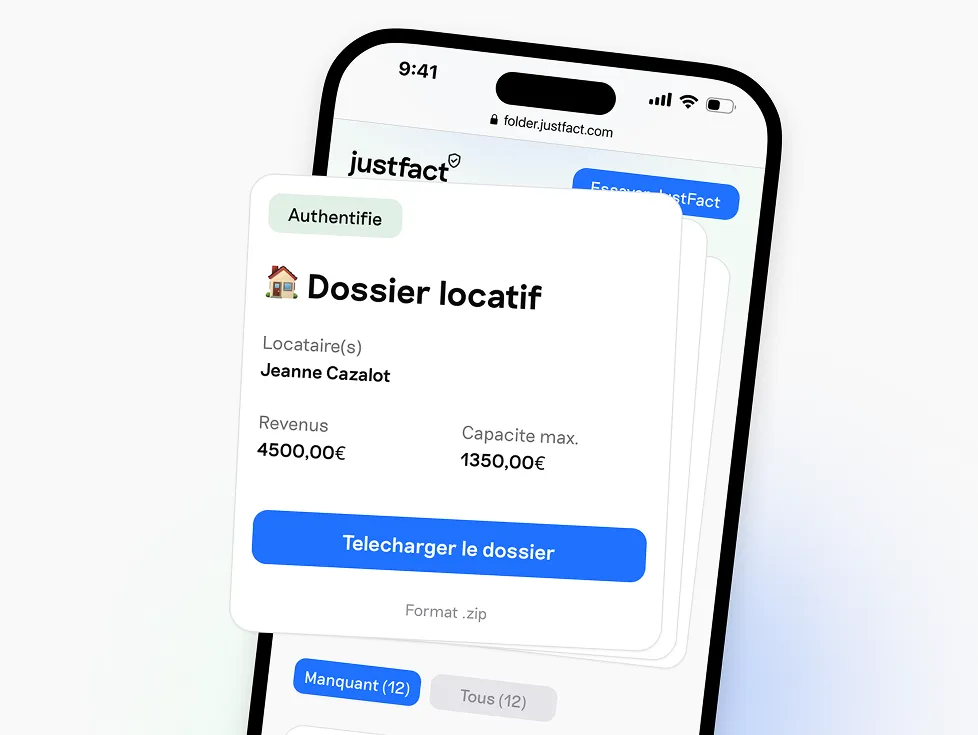 Découvrez comment 40/60 a développé l'application mobile Justfact pour simplifier la constitution et l'envoi du dossier locataire.