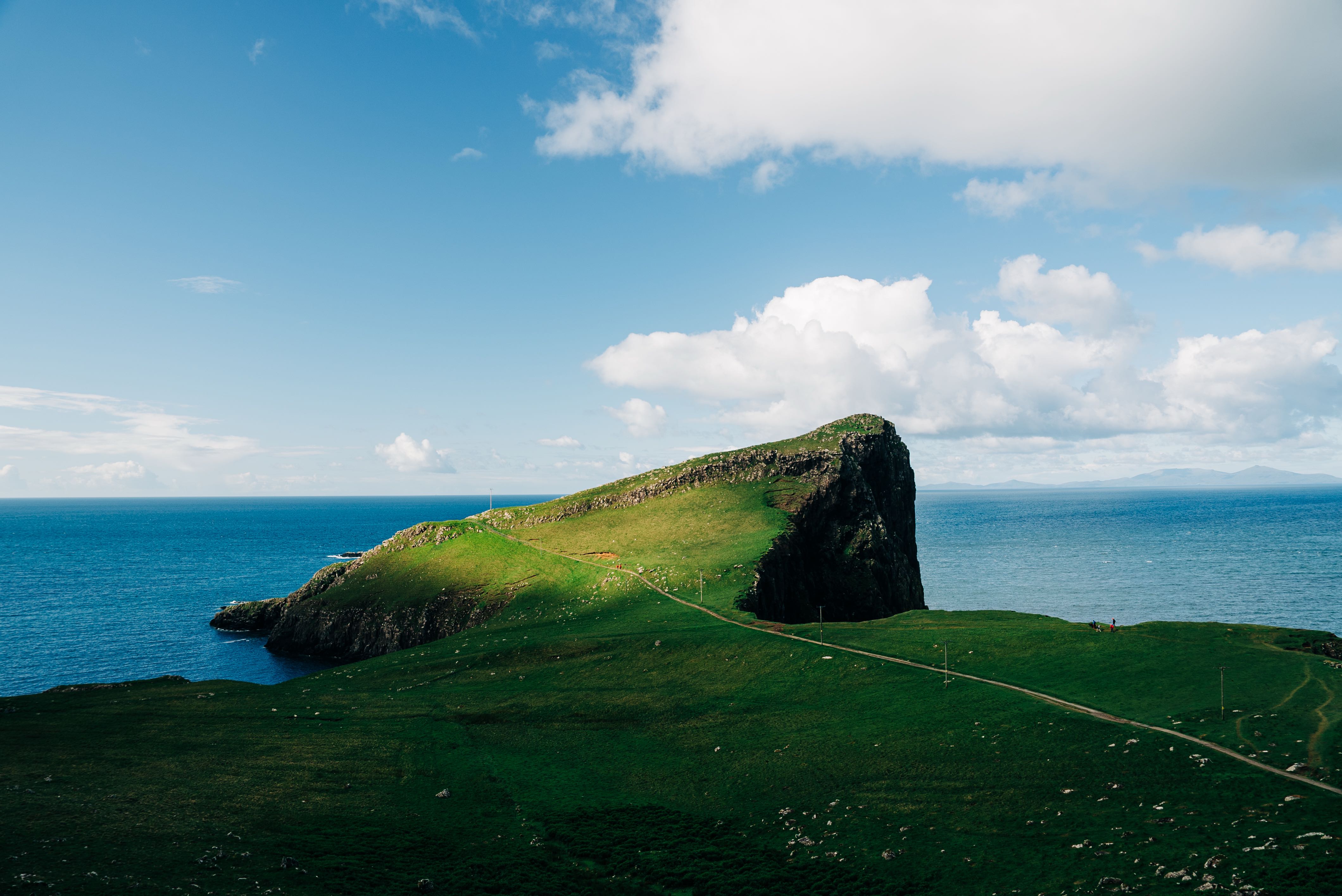Lands end at Neist Point, Scotland