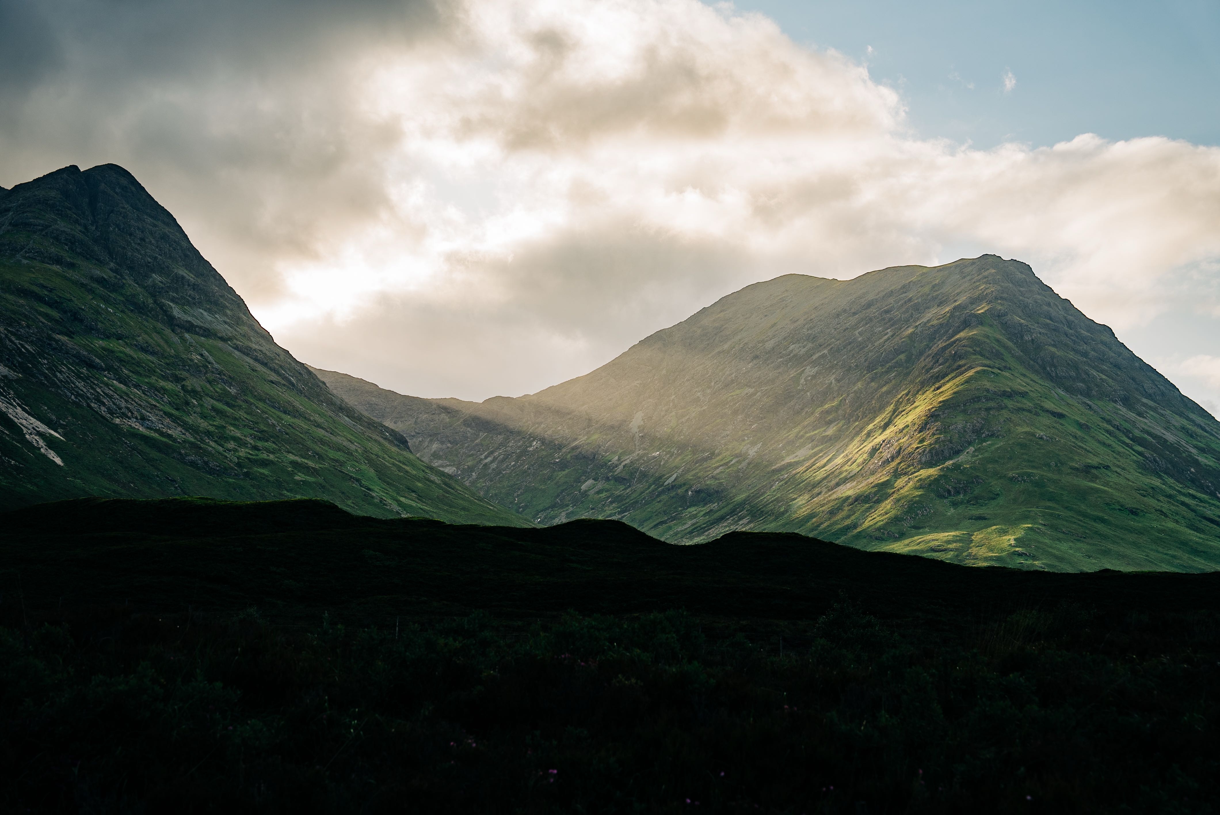 Sunset in the Cuillin Hills