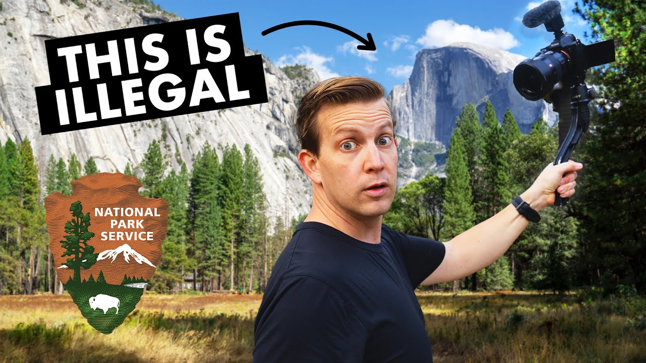 😳 6 months in prison for filming in the national parks?