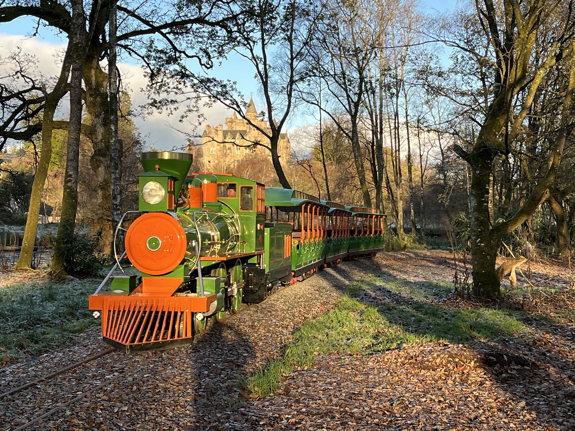 We were delighted to design and build this completely new railway for the Blair Drummond Safari & Adventure Park in Scotland.