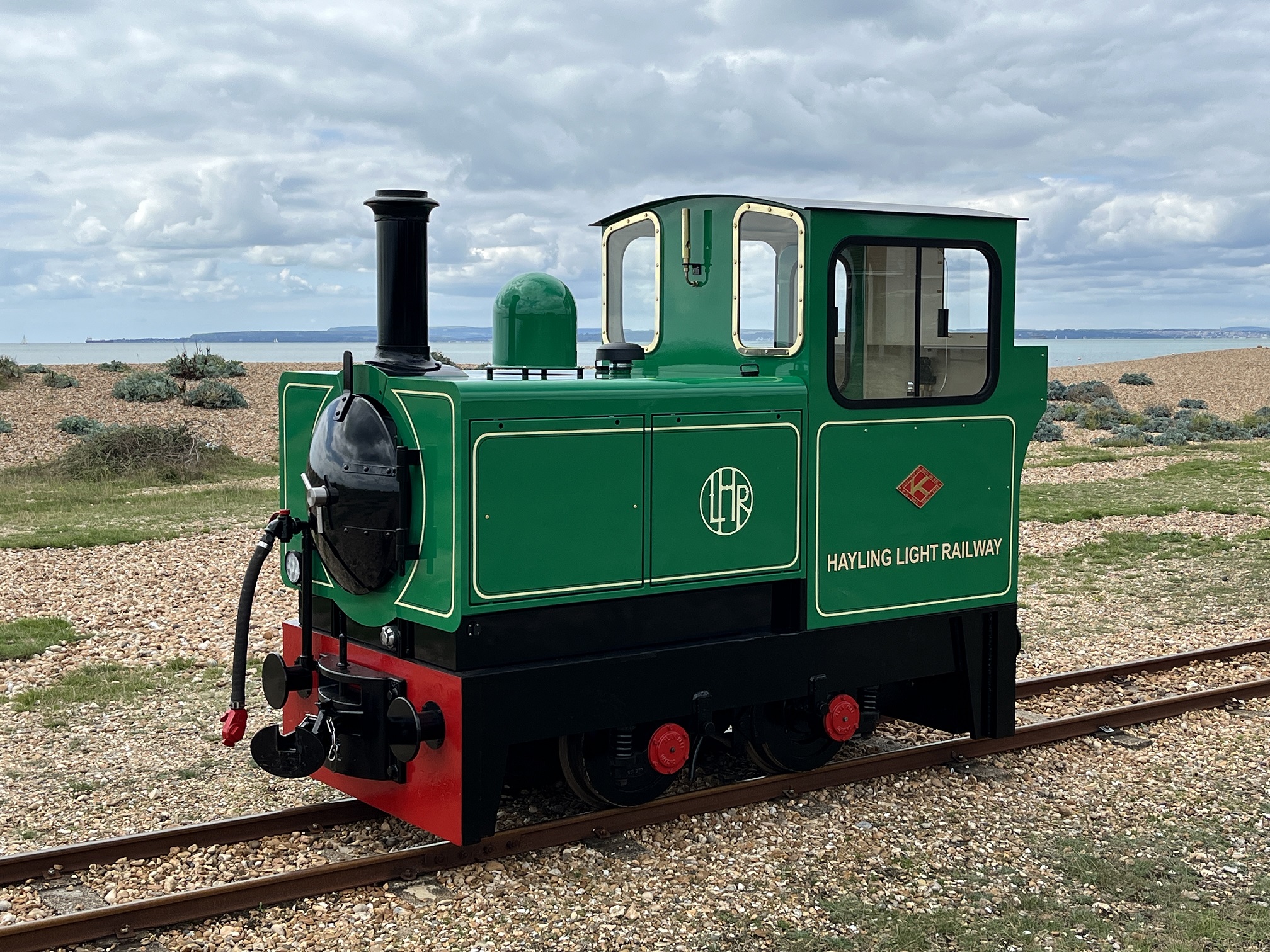 Originally built for Thorpe Park, AK11 has been overhauled and has a new home at the seaside.