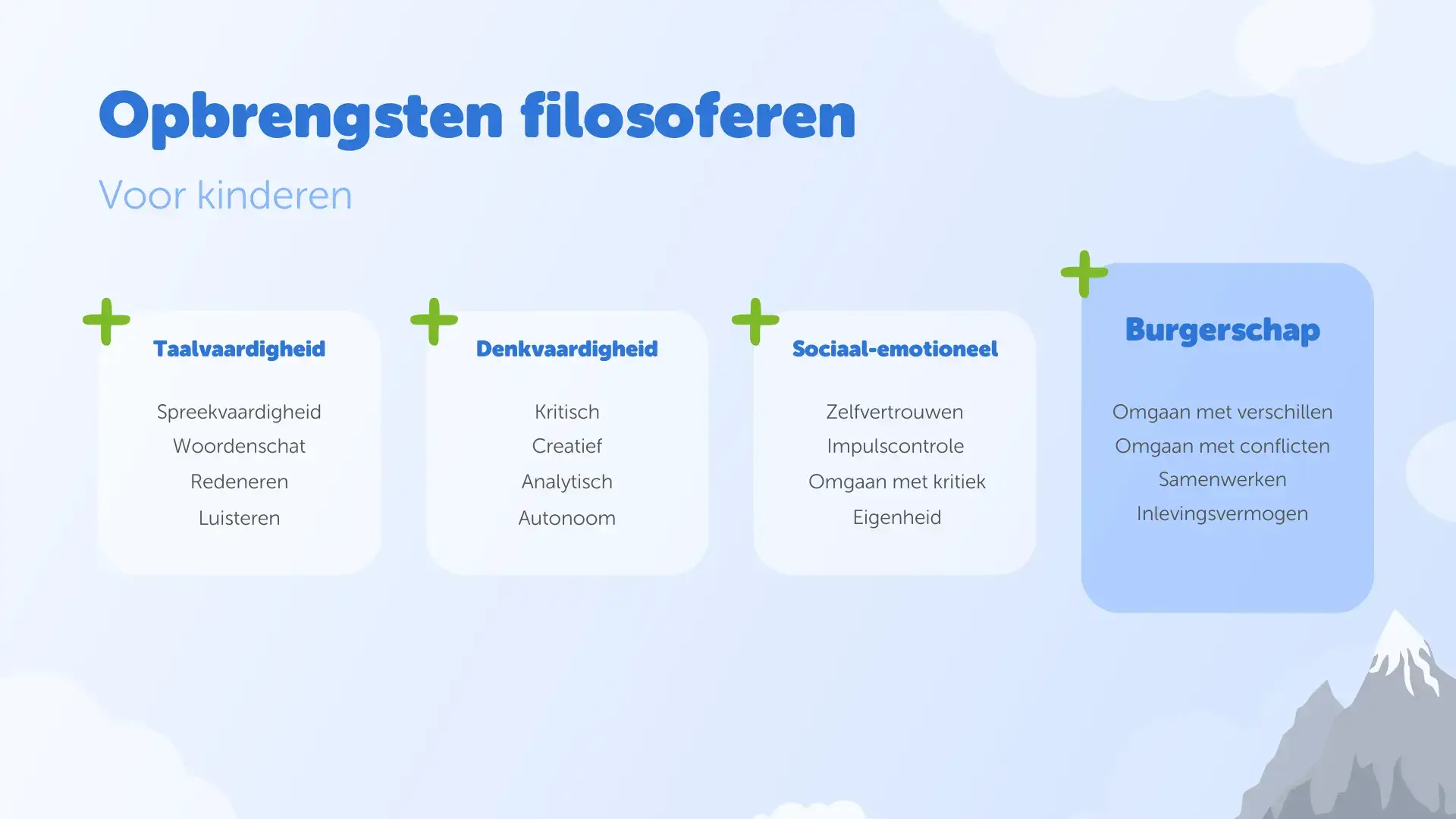 Kinderen en burgerschapsonderwijs