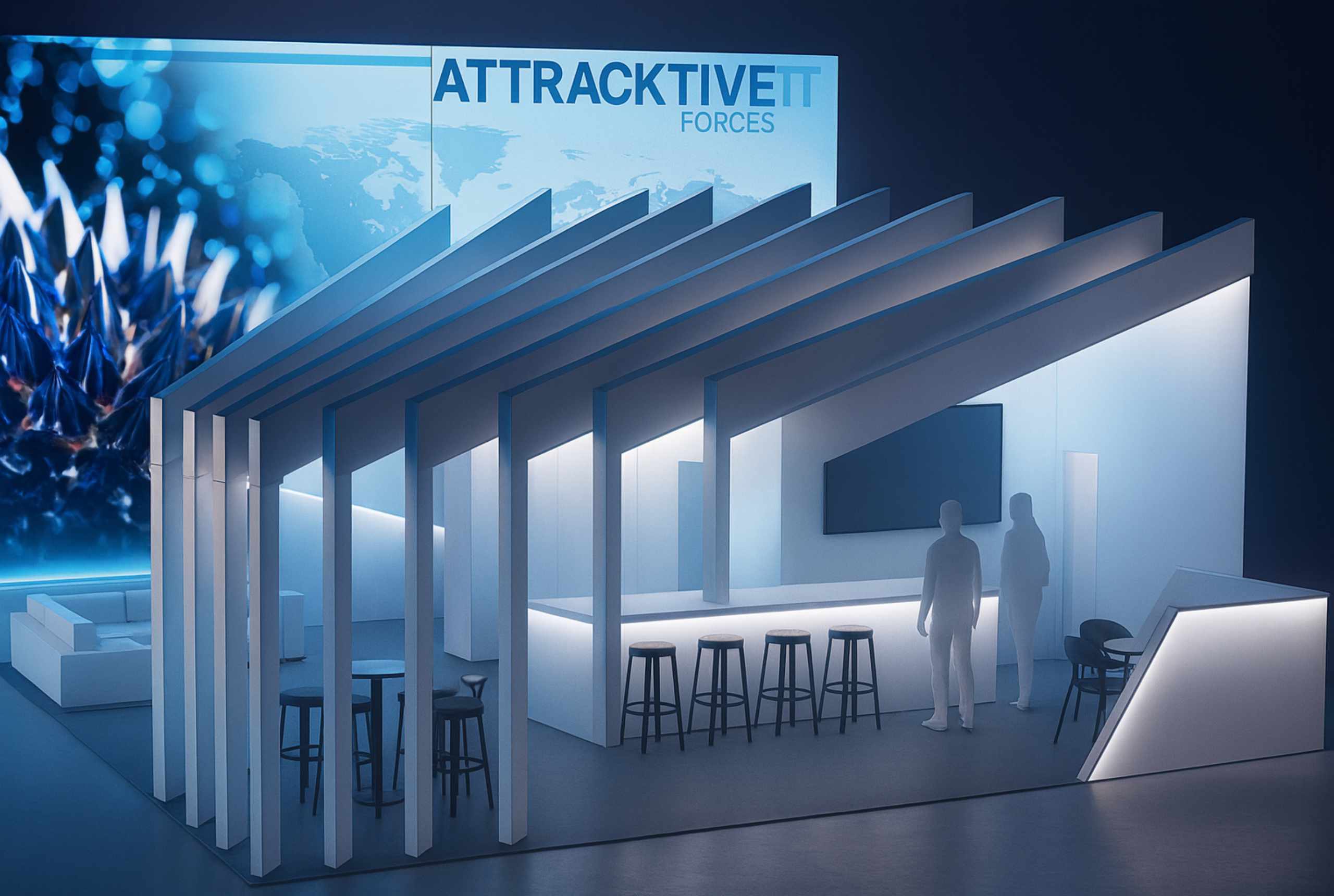 Messestand, konzeptionelle Entwürfe, Innenarchitektur, Messeplanung, STUDIO S&, Vera Sandhofer