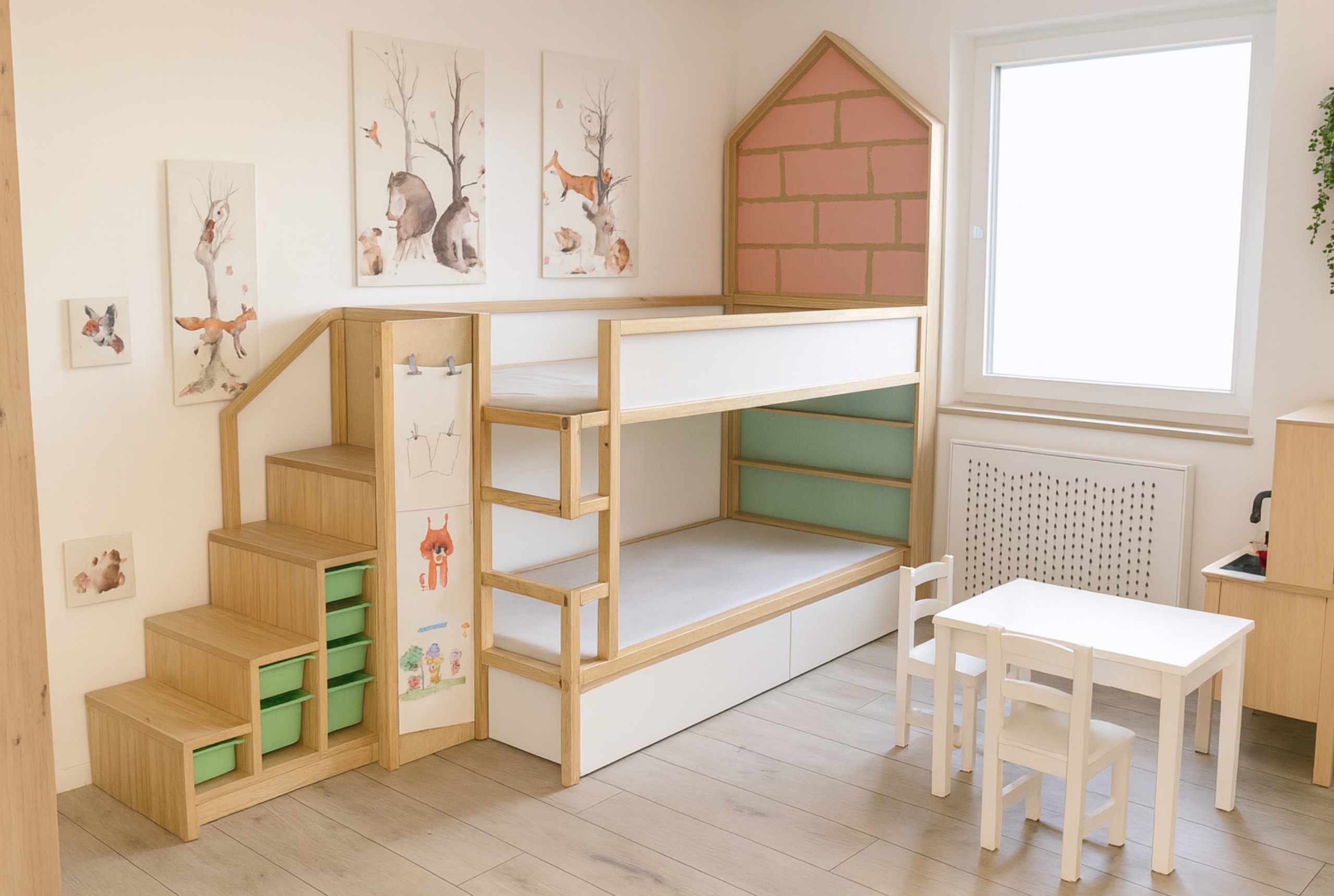 Kinderzimmer, STUDIO S&, kidsroom, princess, adventure, sea, jungle room, Wiener Neustadt