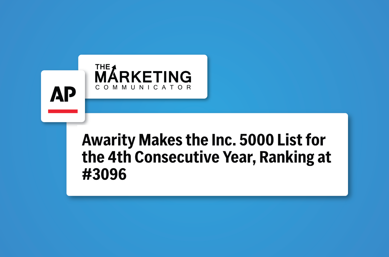 Awarity Makes the Inc. 5000 List for the 4th Consecutive Year