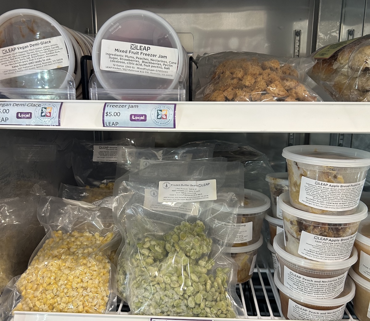 frozen prepared food