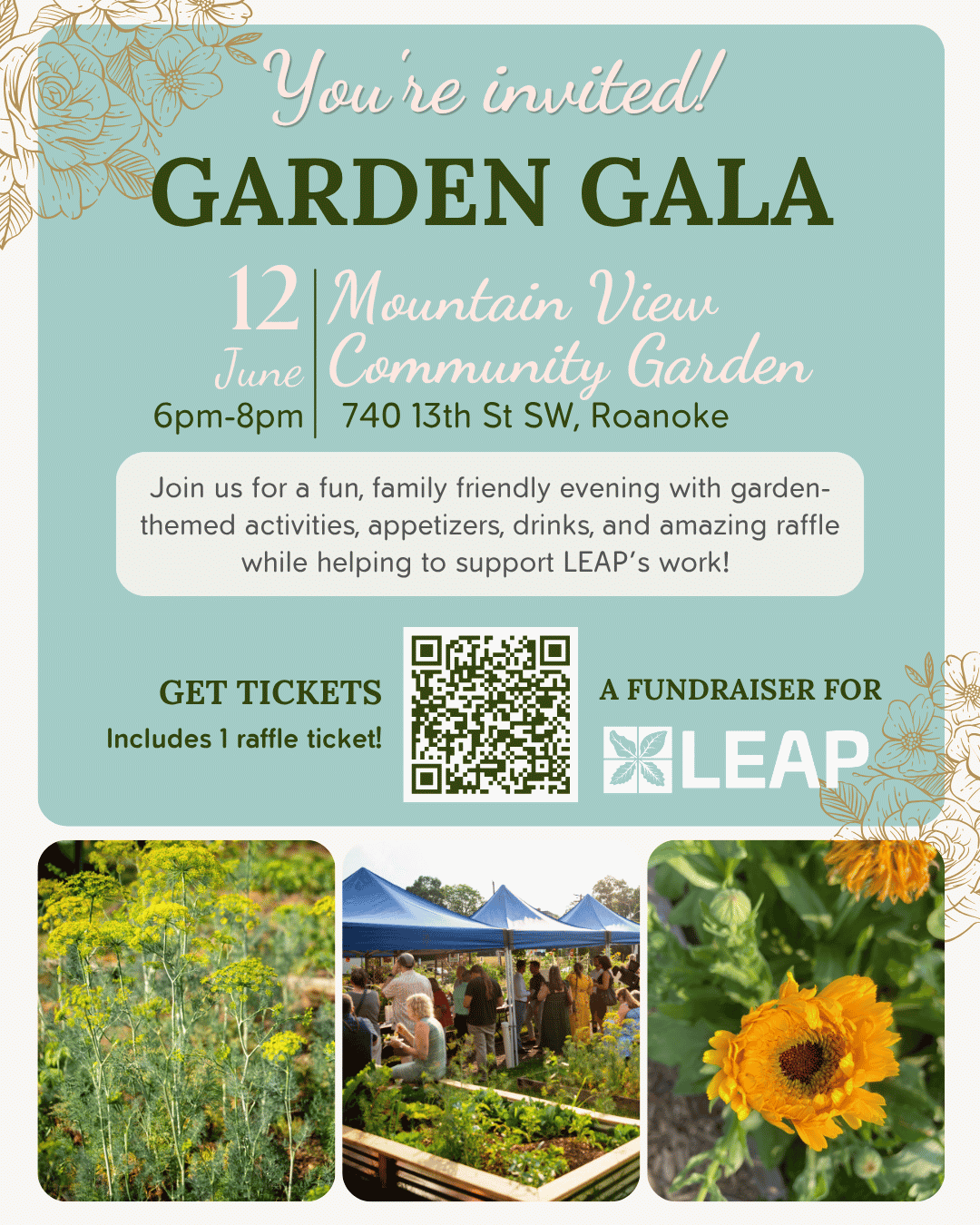 garden gala poster