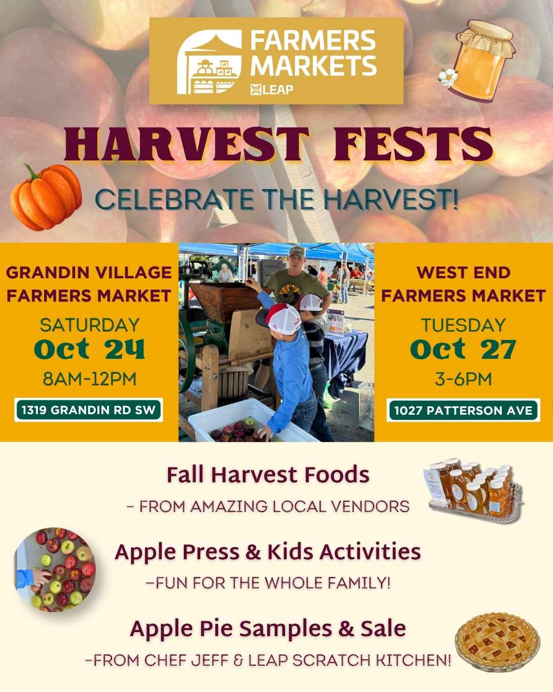 Market events poster