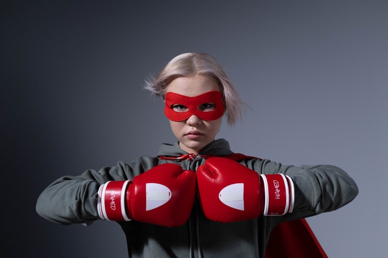 Be a healthy superheroine
