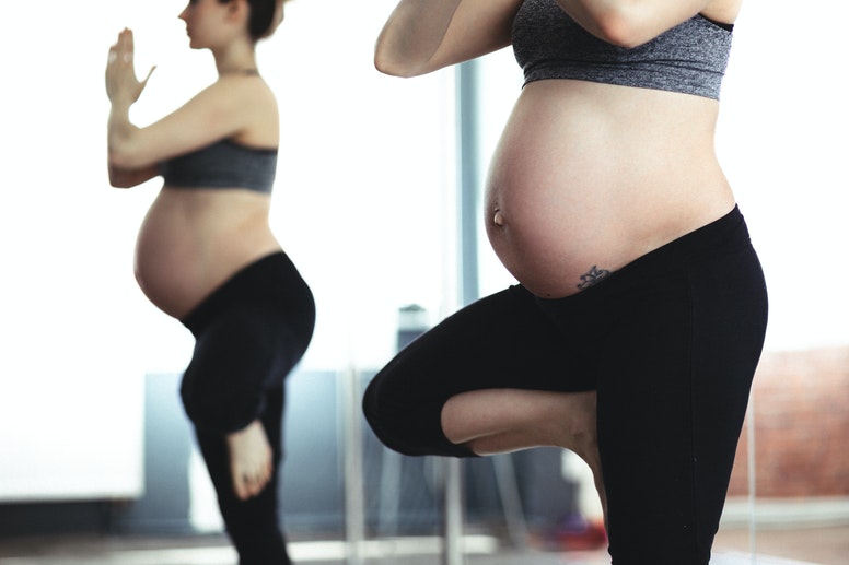 Mindful yoga a pre baby blues buster