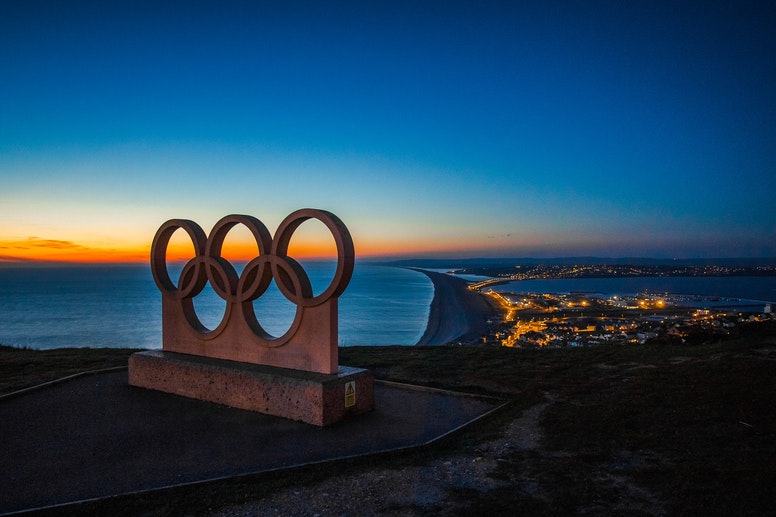 Working out with yoga for olympic training