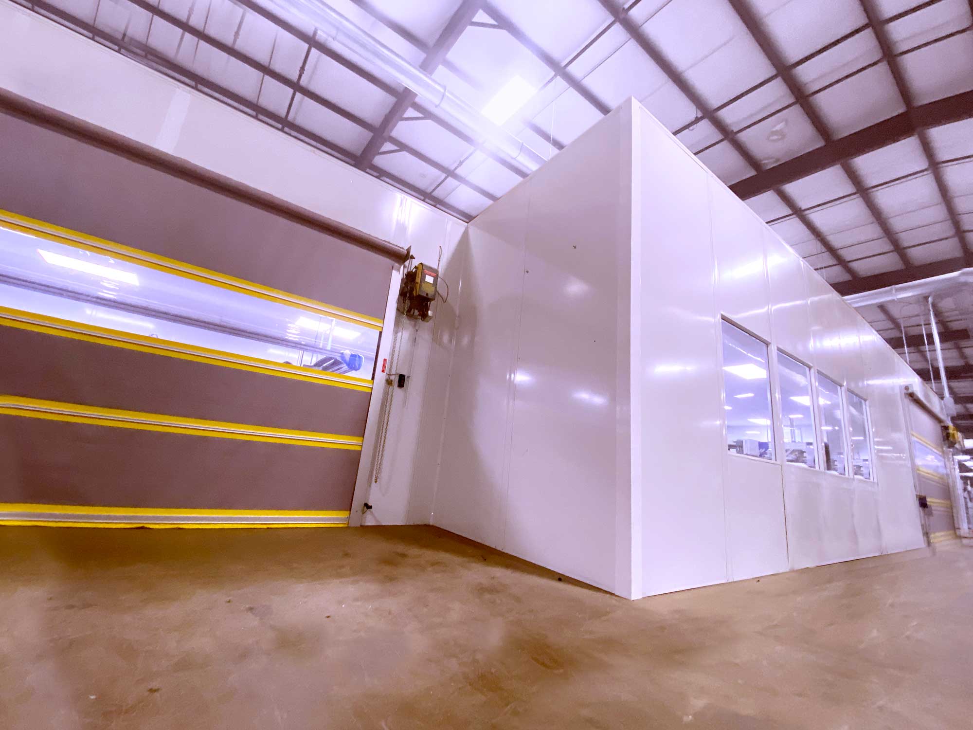 PUR Lamination Line Clean Room