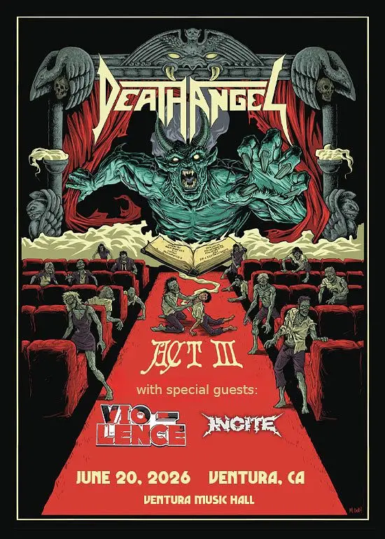 DEATH ANGEL - "ACT III" Tour