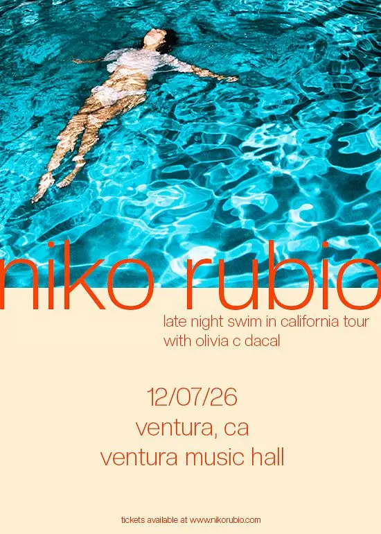 Niko Rubio: late night swim in california tour