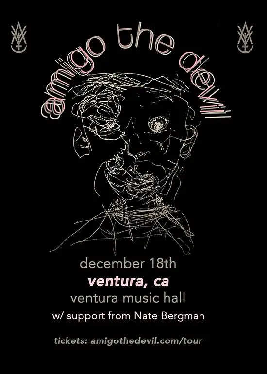 Amigo the Devil w/ support from Nate Bergman