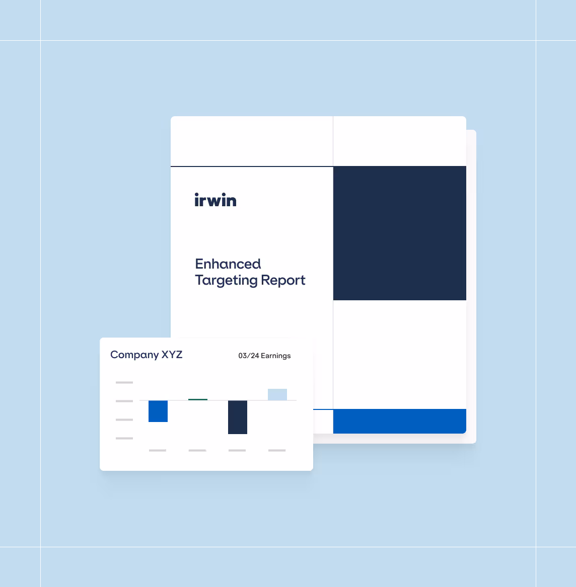 Illustration of an enhanced targeting report available through Irwin's Professional Services.