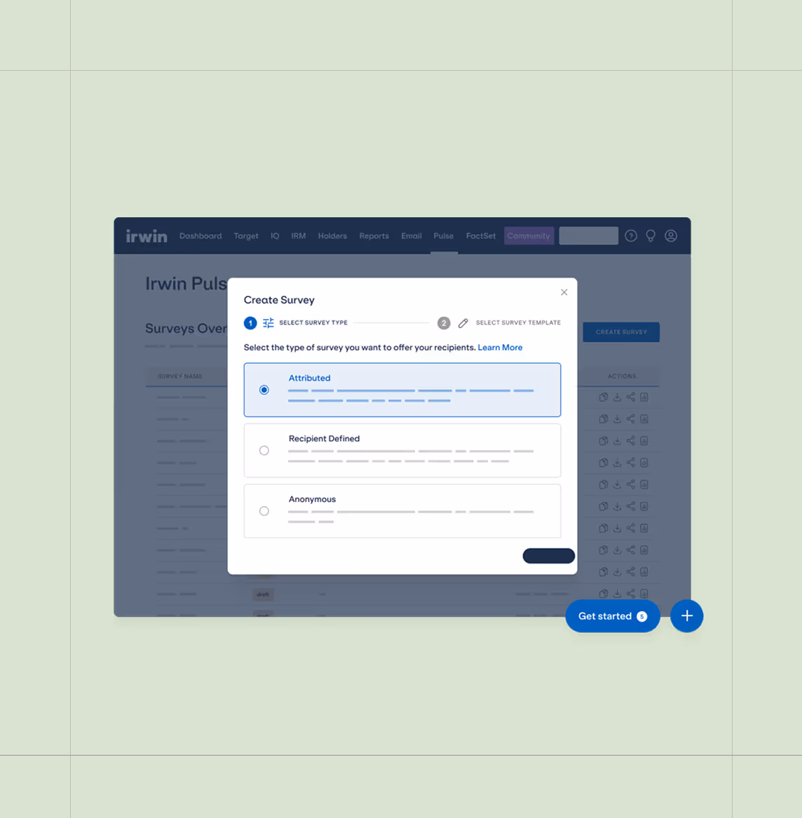 Illustration of Irwin product feature
