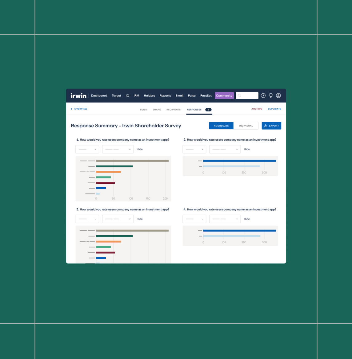 Pulse perception screen