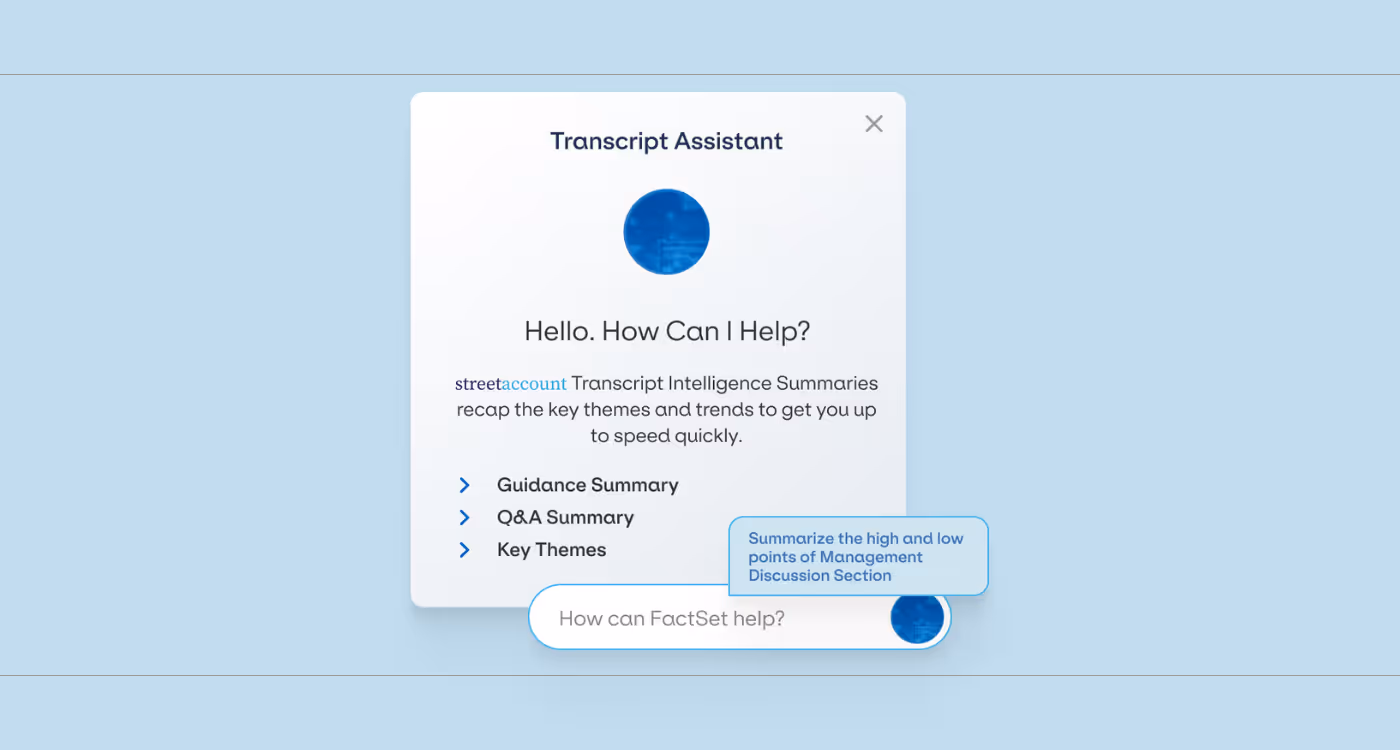 Illustration of Transcript Assistant