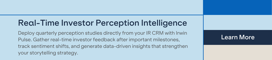 Real-Time investor perception intelligence