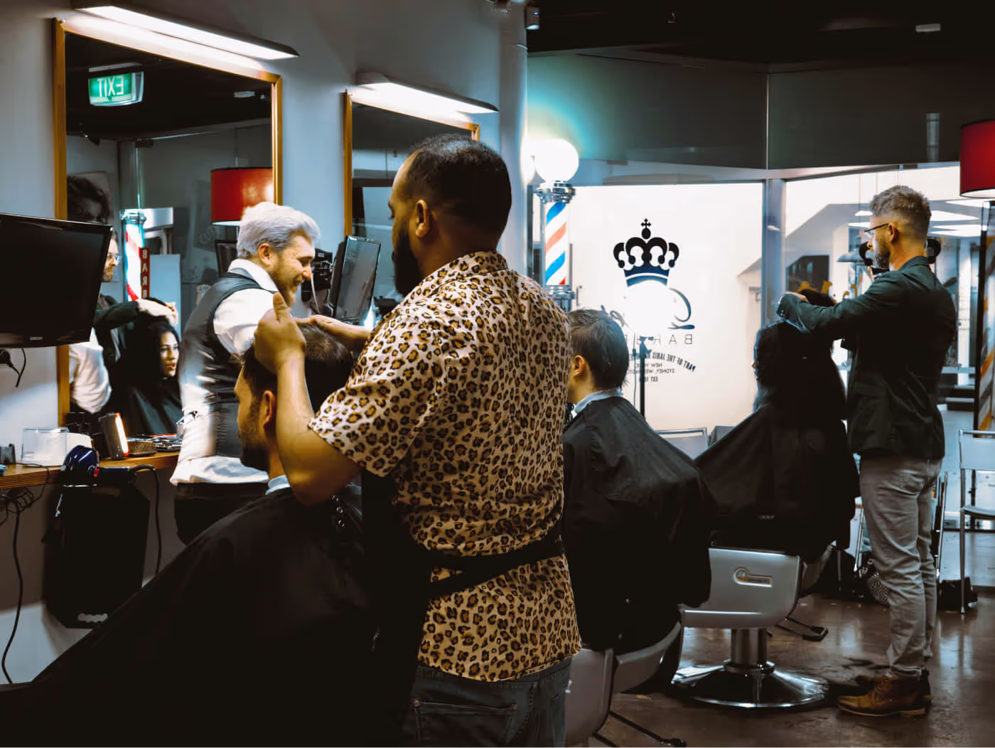Dukes Barbershop Wellington in the Dukes Arcade Willis Street