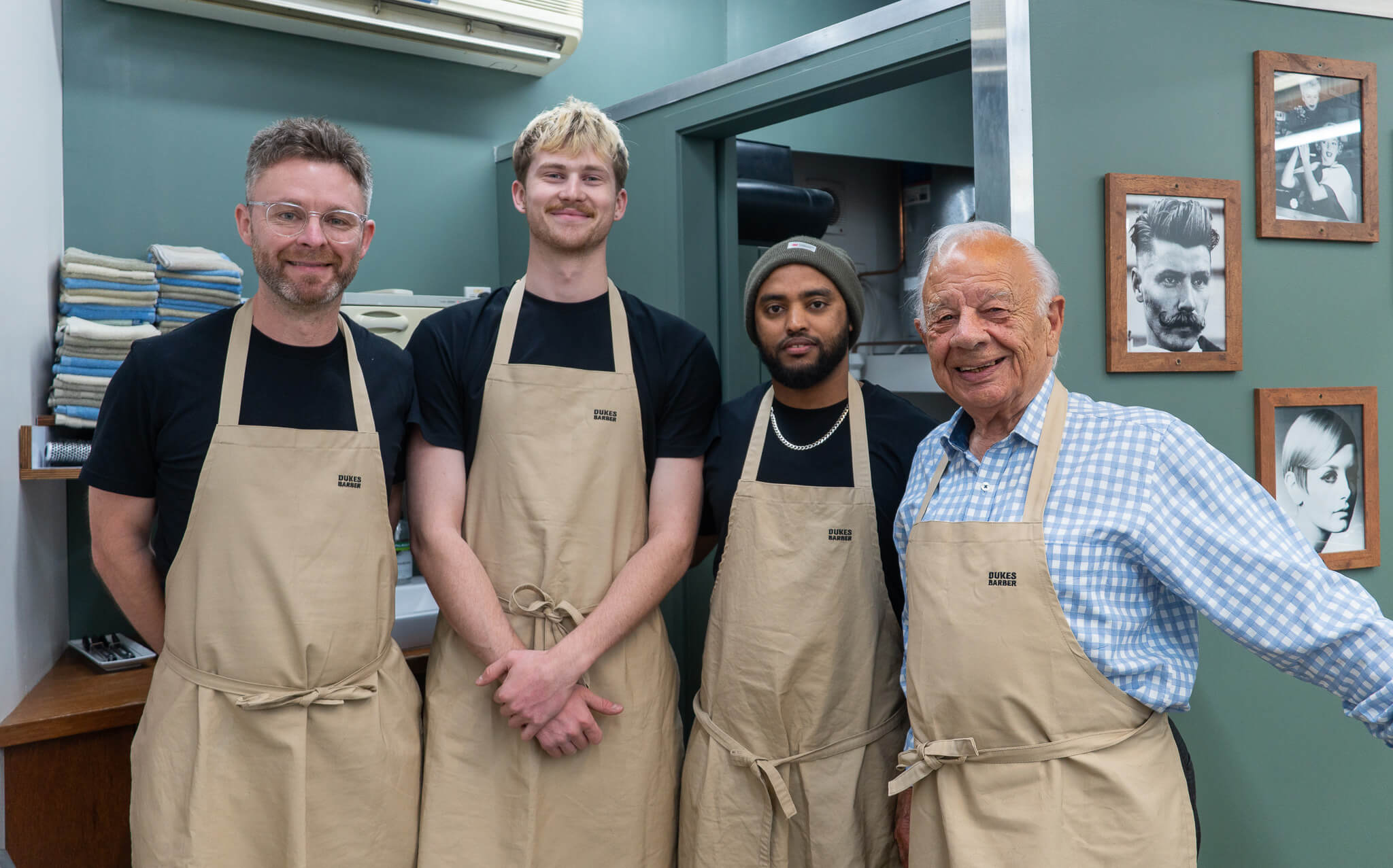 Barbershop Team at Dukes Barbers