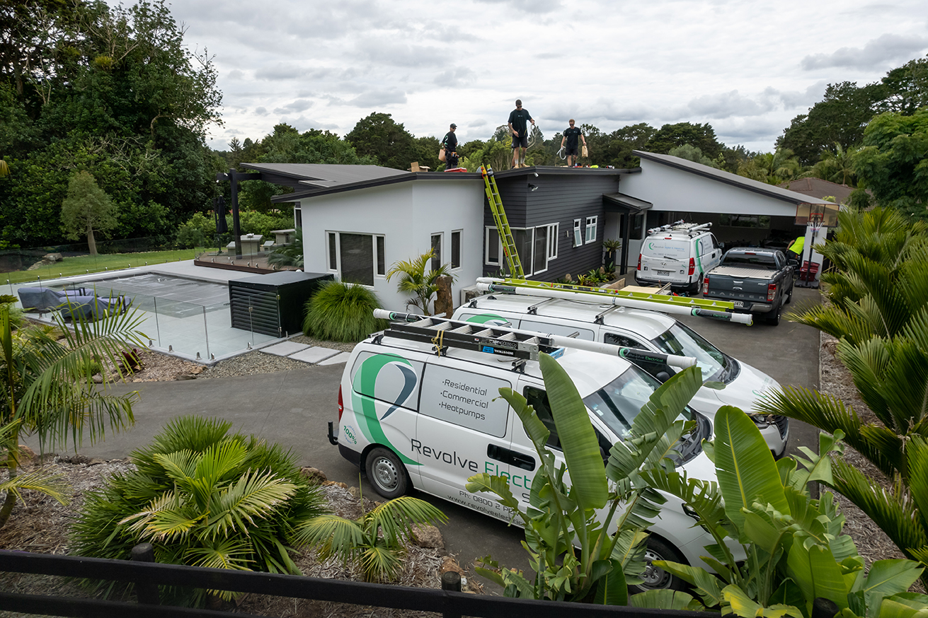 Solar panels installed on a Northland home
