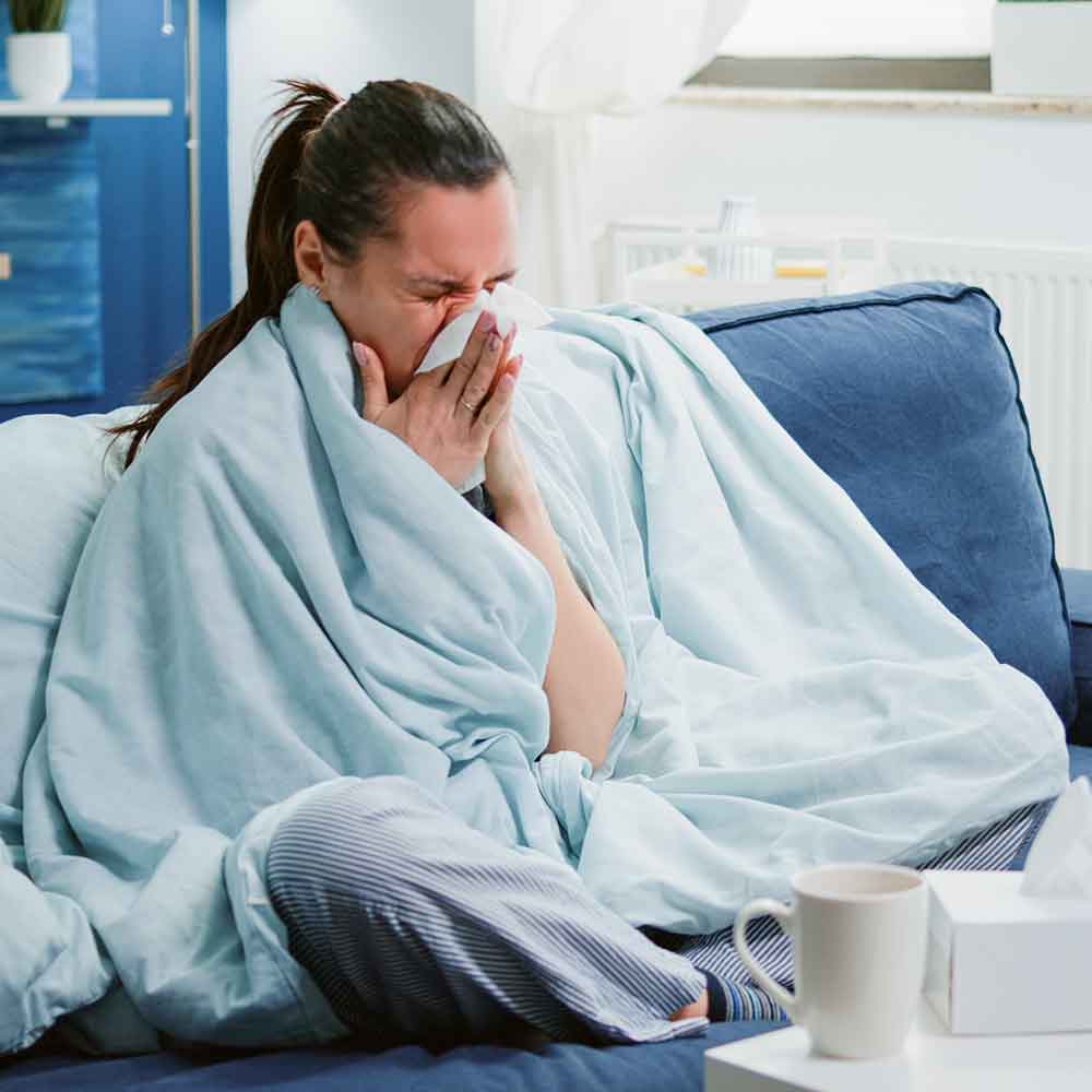 Feeling sick