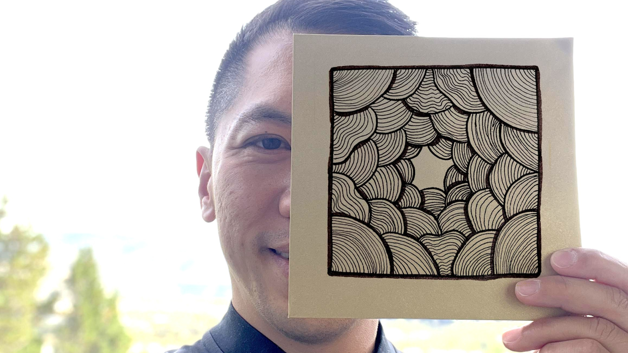 Community Draw - Zentangle Doodle Session