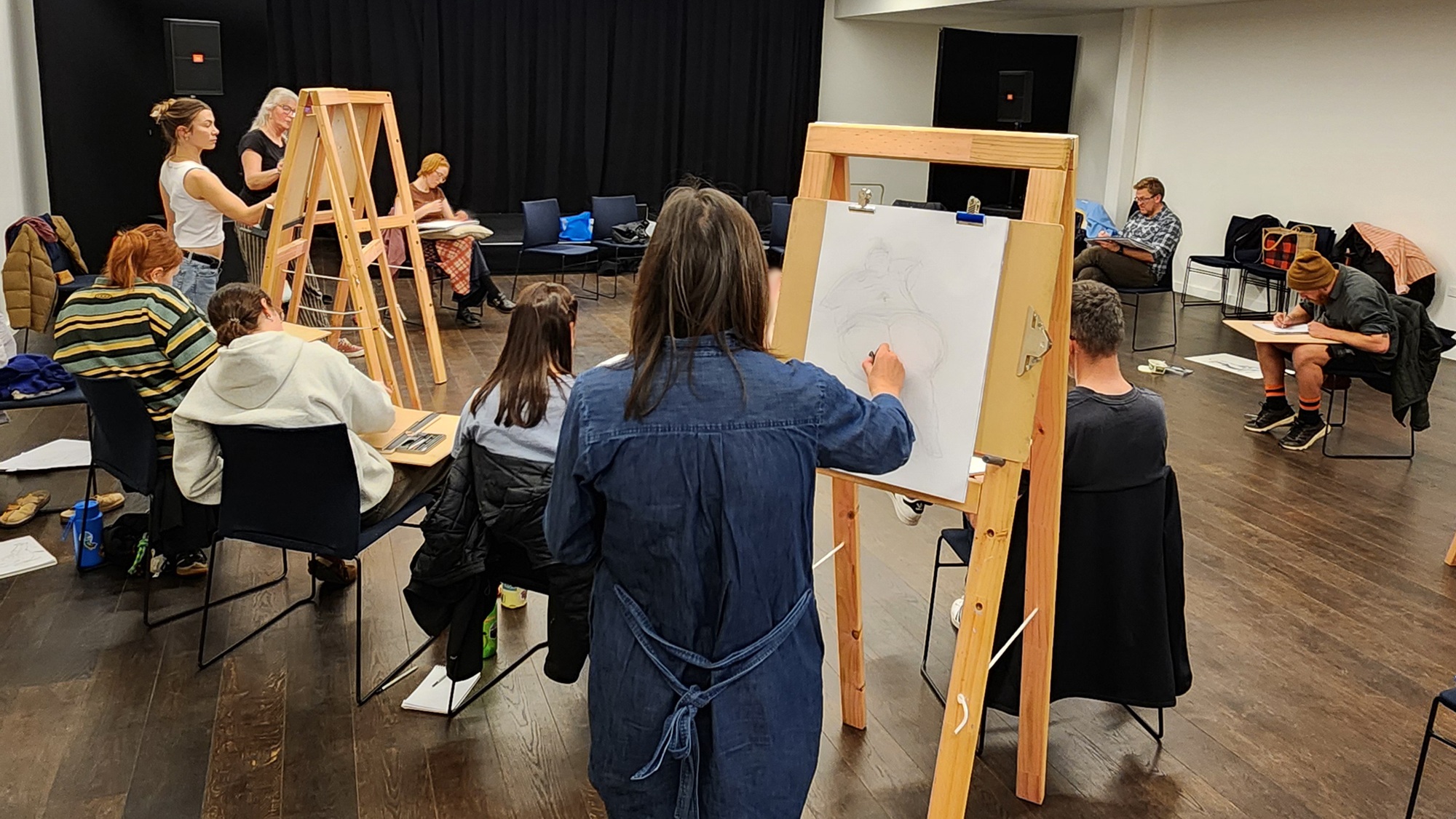 QAS Life Drawing with Kasia Hebda