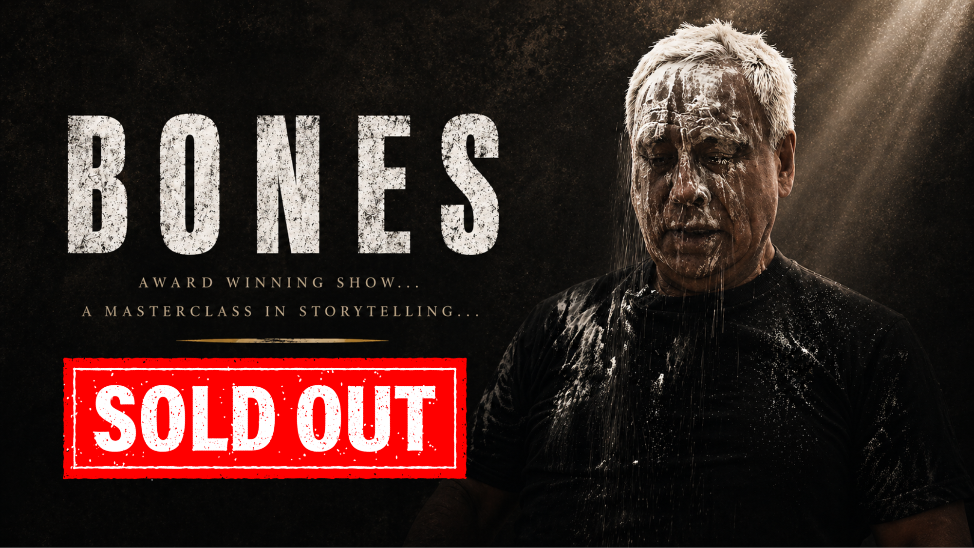 BONES a one man play by Julian Noel