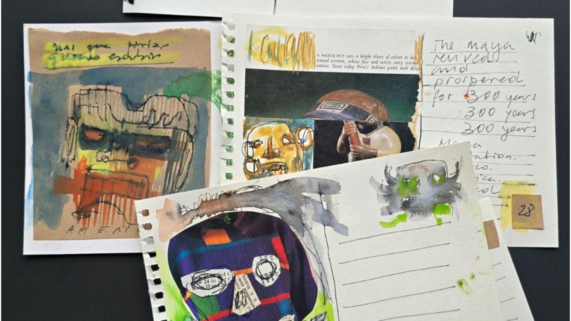 Community Draw - Ancient American postcards