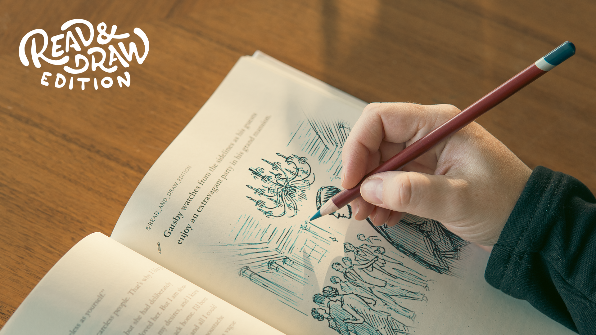 The Great Gatsby: read & Draw Edition