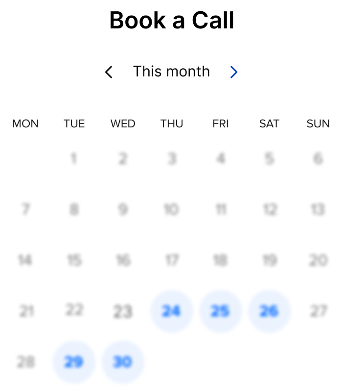 Calendly mockup