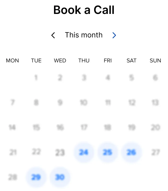 Calendly mockup