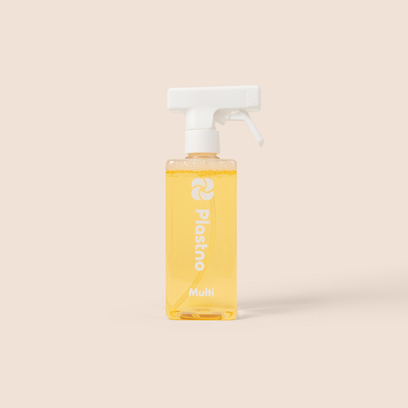 Refillable multi cleaner bottle