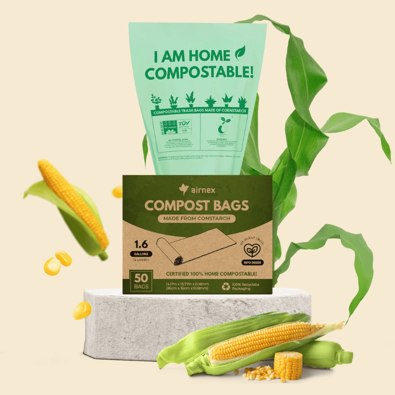 Compostable trash bags