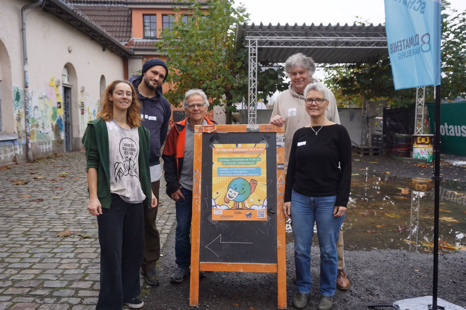 Großes Plenum bei der 2. Erlanger Klimakonferenz