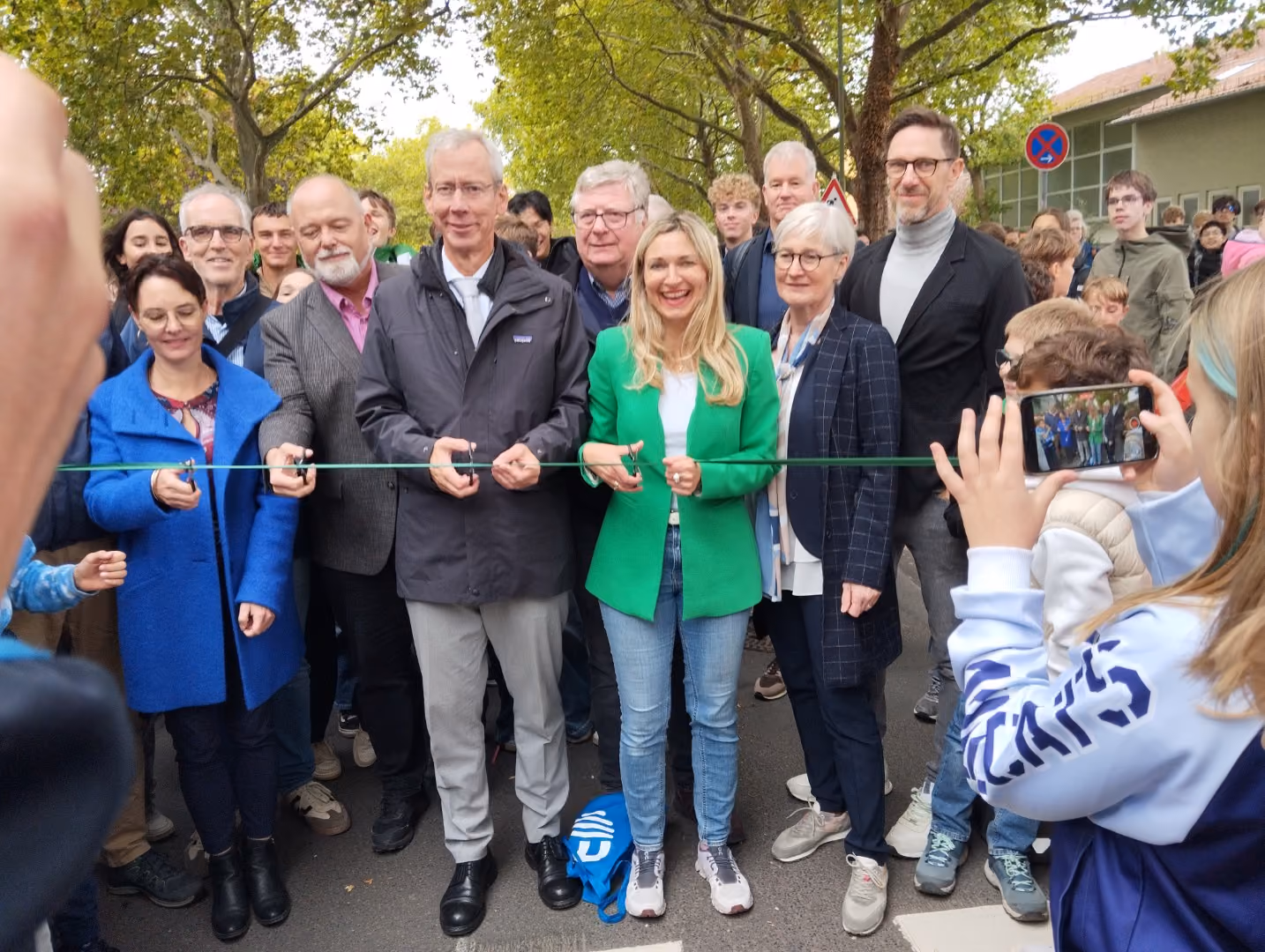 Eröffnung der Leopold-Lucas-Str. zur Fahrradstraße