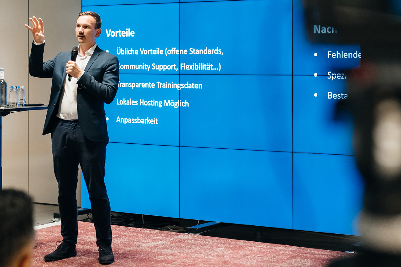 Anwendertag 3. Juli 2025 Karsten Homm, X-Integrate, während seines Vortrags