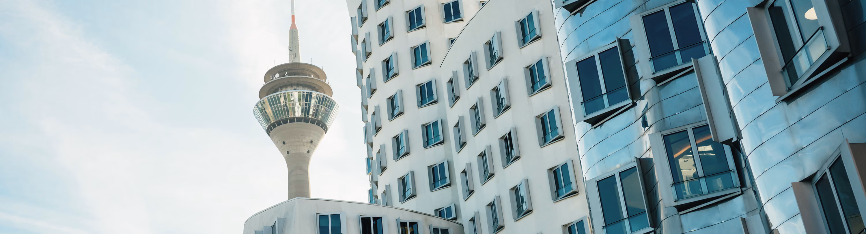 Bild von Gebäuden Düsseldorf und Fernsehturm