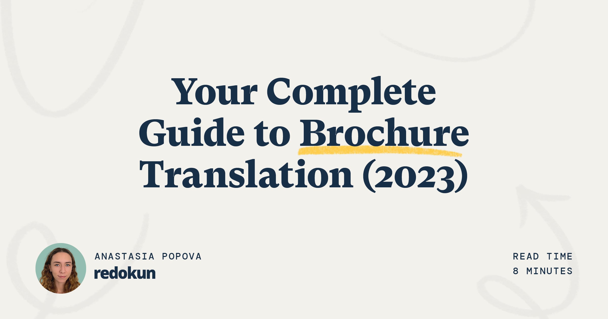 Brochure Translation Guide and Tips